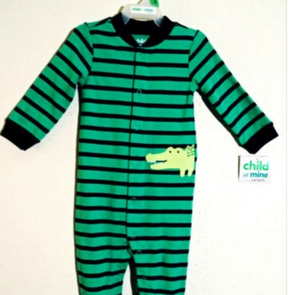 Child of Mine Carter's Crocodile 3 Pairs Sleeper - Picture 2 of 2